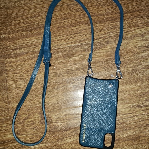 Bandolino Accessories - Bandolino LEATHER IPHONE X CASE